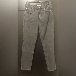 Madewell perfect Vintage Black Women's Jeans.